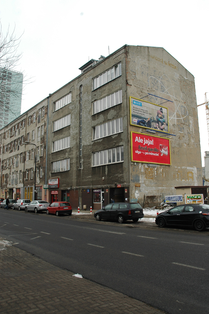 Kamienica firmy "J Hurwicz", ul. Grzybowska 73, fot. Grzegorz. Mika